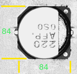 Pic of Aluminum Electrolytic Capacitor