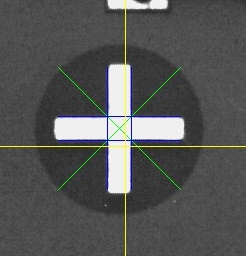 Pic of well located fiducial